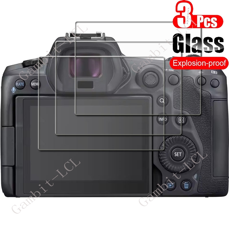 Canon Camera Eos R8 - 3 peças de vidro temperado para