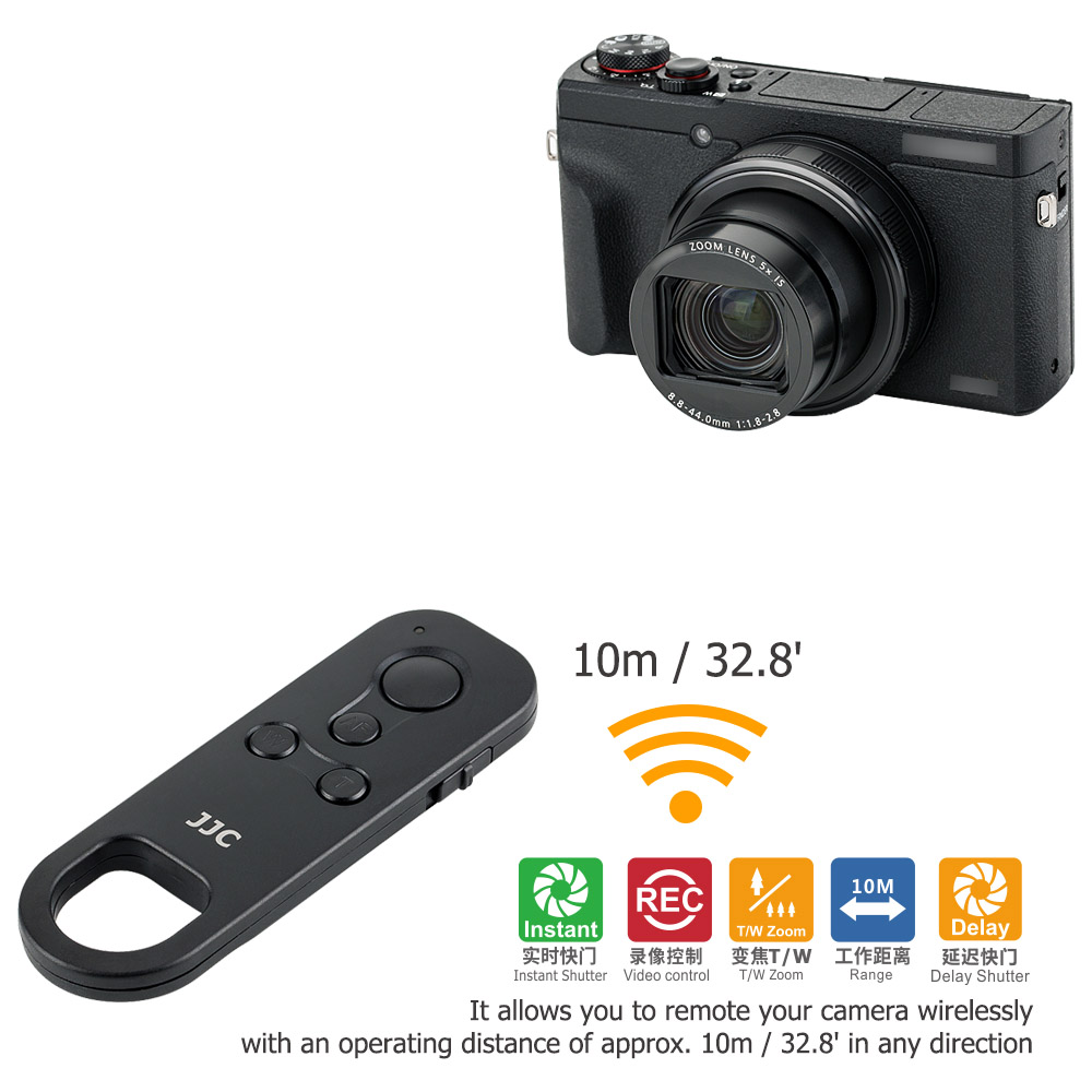Canon Camera Eos R8 - JJC BR-E1 Controle Remoto Bluetooth para