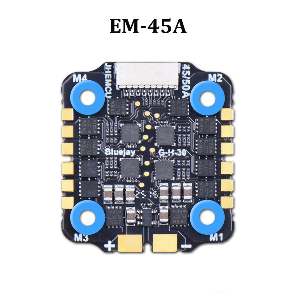 JHEMCU EM 45A/50A 4 em 1 ESC S - Drone Racing Esc avaliação e preço