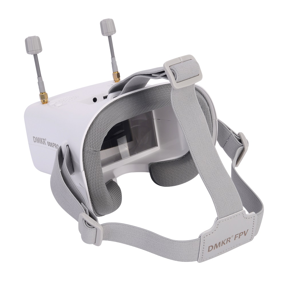 Óculos FPV 008D PRO Branco com - Drone Racing Goggles avaliação e preço