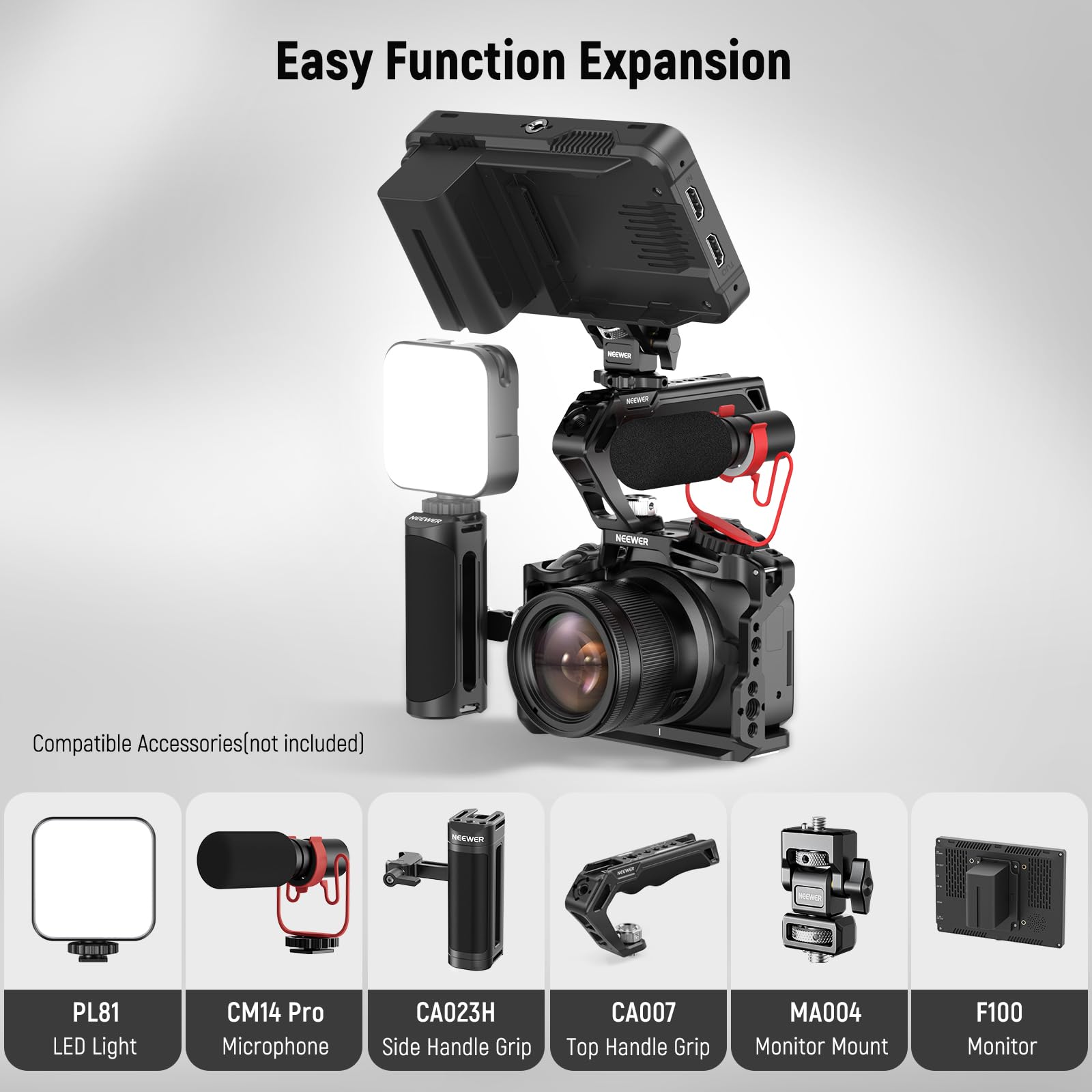 Gaiola de câmera NEEWER R50 co - Canon Camera Eos R50 avaliação e preço