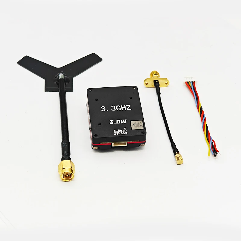 3.3G 3W FPV VTX 16CH 3000mw FP - Drone Racing Transmitter avaliação e preço