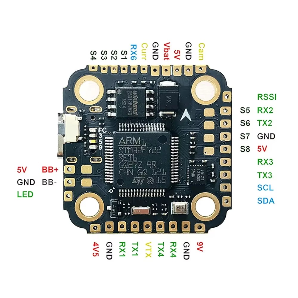 Controladora de Voo VivaSF7 MI - Betaflight Fc F7 avaliação e preço