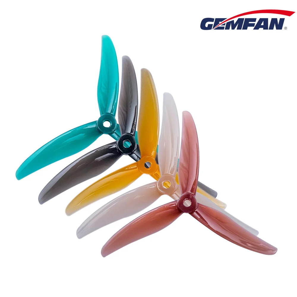 24 pçs/12 pares gemfan 3 hélic - Drone Racing Propeller avaliação e preço