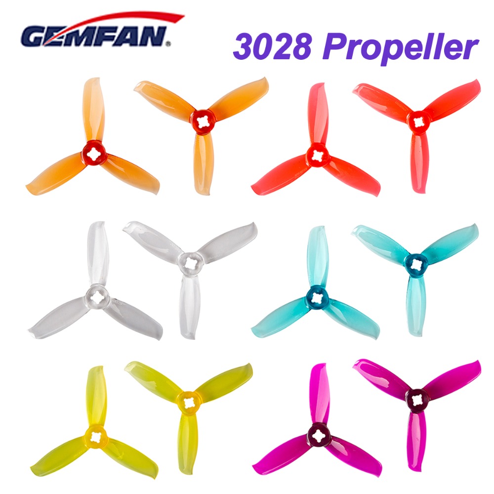 10 pares/20 peças gemfan winda - Drone Racing Propeller avaliação e preço