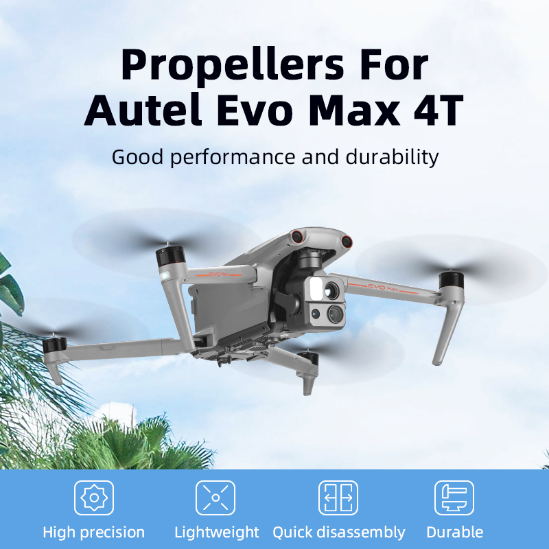 Hélice para autel evo max 4t,  - Autel Drone Evo Max 4T avaliação e preço