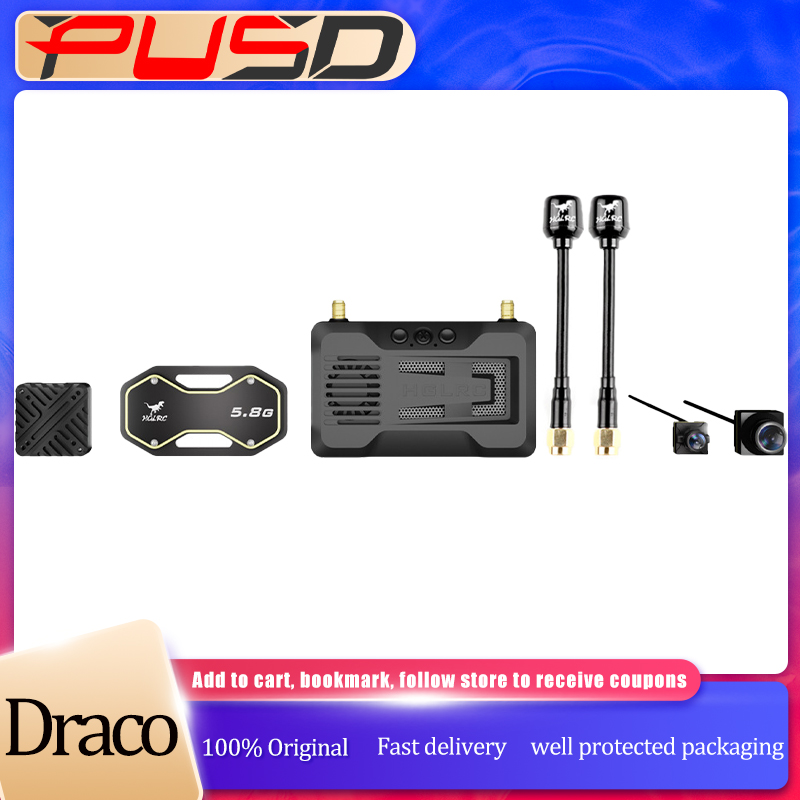 HGLRC Draco A1/A2 5.8Ghz HD VT - Drone Racing Transmitter avaliação e preço