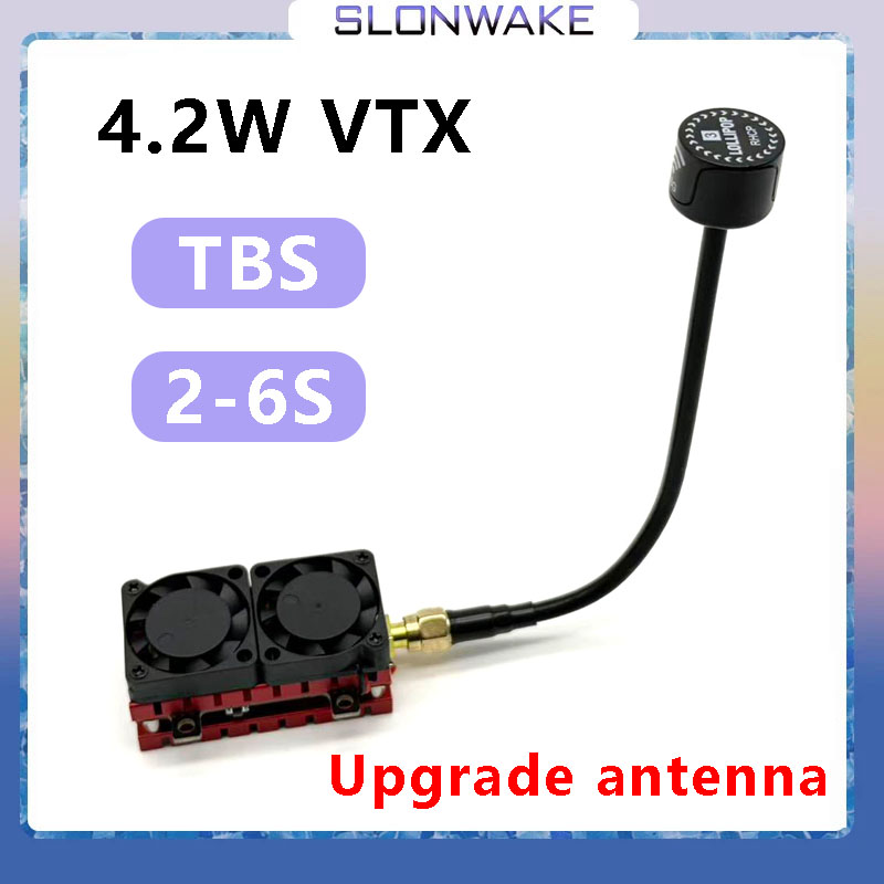 SLONWAKE 5.8G 48CH 4.2W VTX Aj - Drone Racing Transmitter avaliação e preço