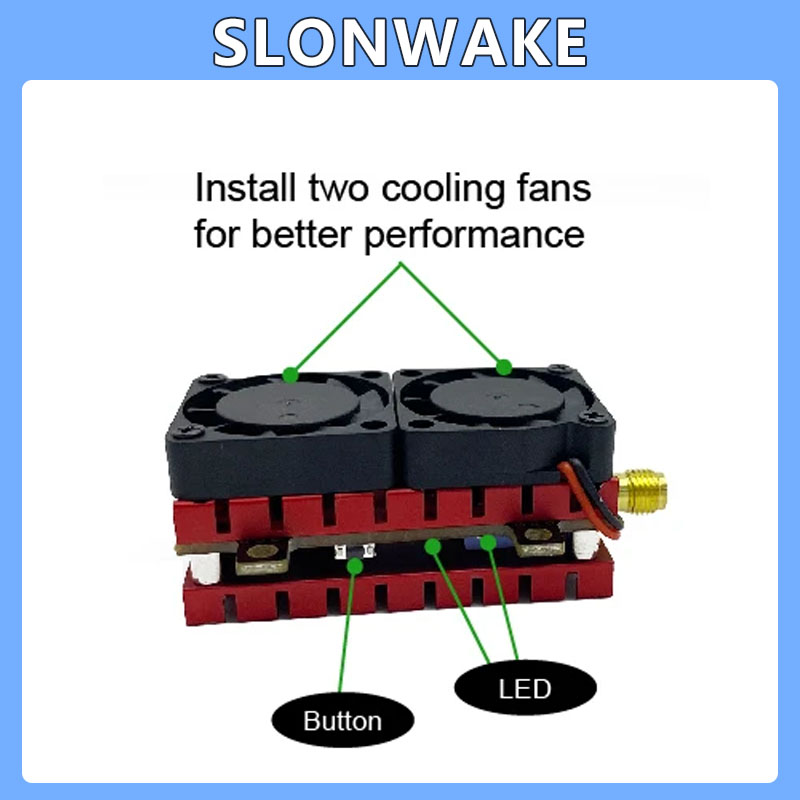 SLONWAKE 5.8G 48CH 4.2W VTX Aj - Drone Racing Transmitter avaliação e preço