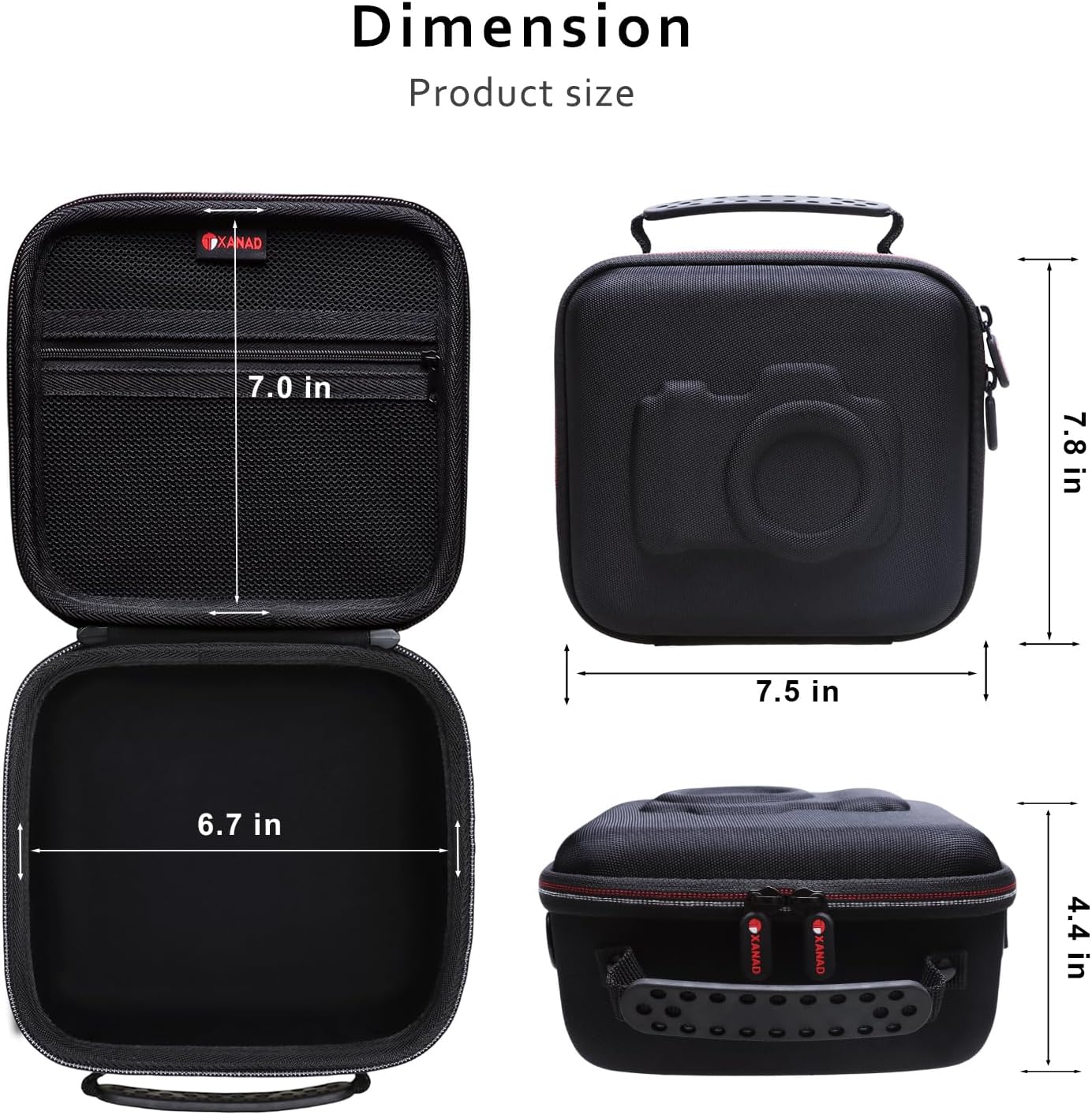Bolsa de Câmera Dura XANAD Com - Canon Camera Eos R8 avaliação e preço