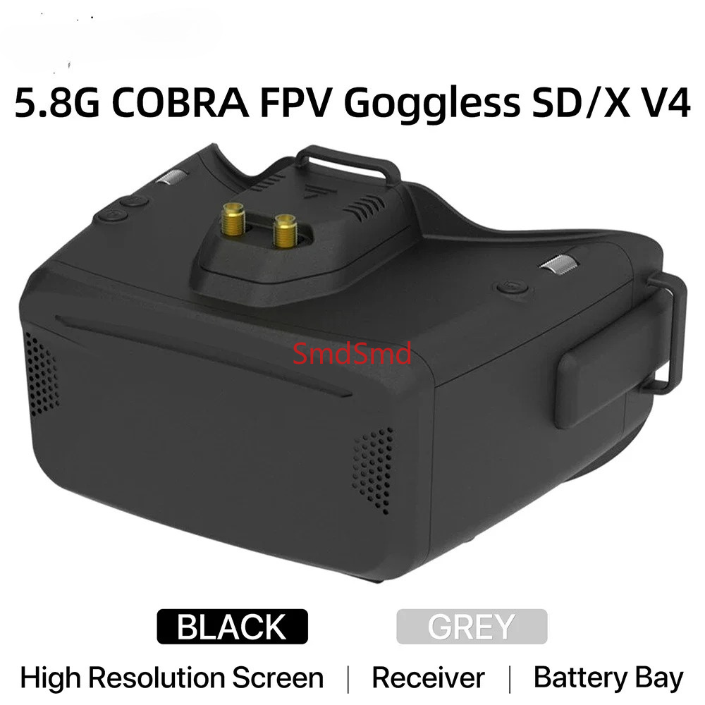 Óculos de Vídeo FPV Cobra SD X - Drone Racing Goggles avaliação e preço